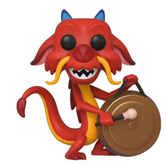 Mulan - Mushu with Gong Pop! Vinyl - Gametraders Modbury Heights