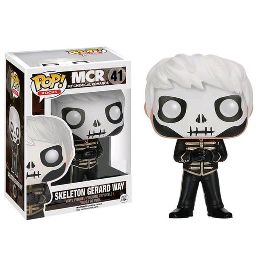 My Chemical Romance - Gerard Way Skeleton Face US Exclusive Pop! Vinyl - Gametraders Modbury Heights