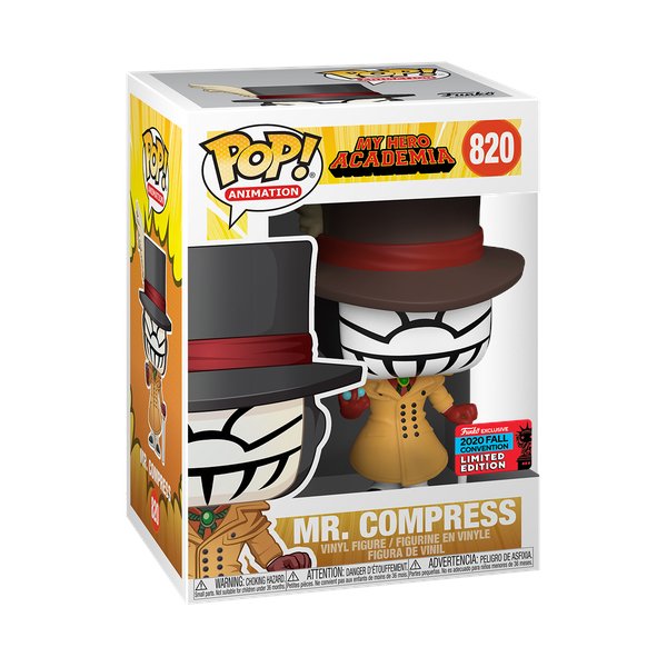 My Hero Academia - Mister Compress Pop! Vinyl NY20 - Gametraders Modbury Heights