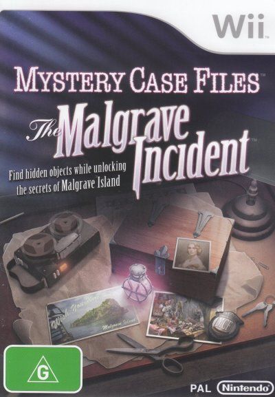 Mystery Case Files: The Malgrave Incident Wii - Gametraders Modbury Heights