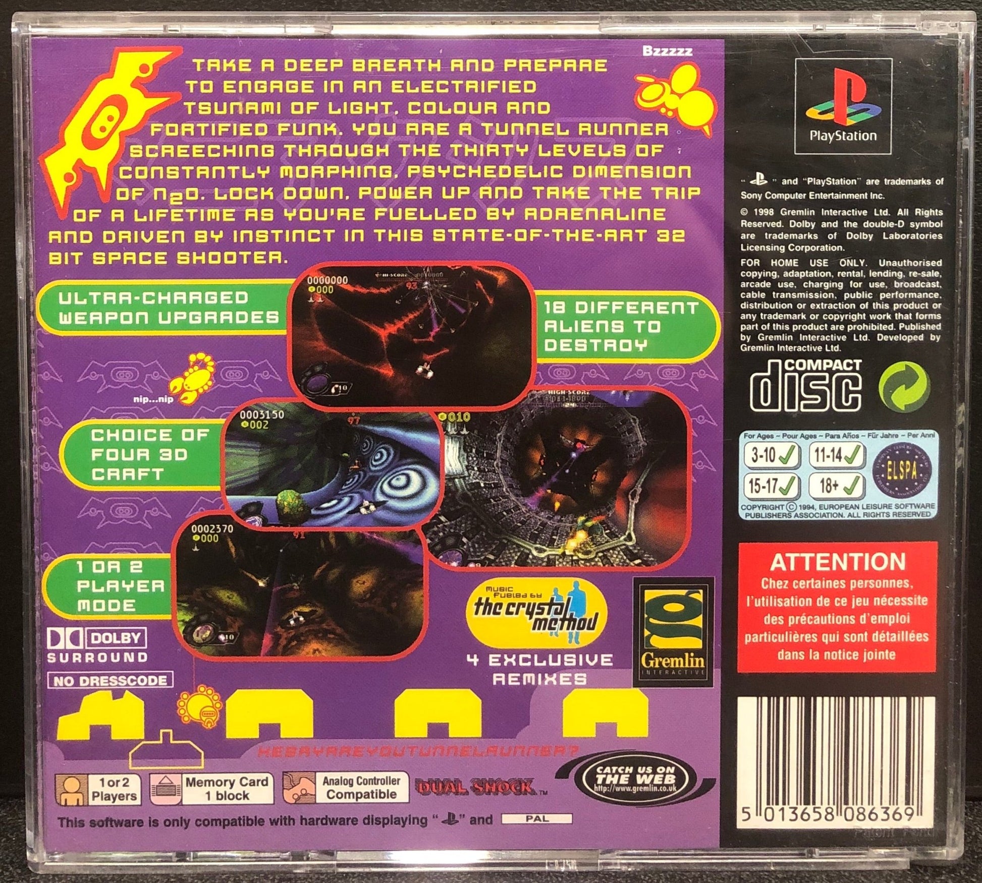 N2O PS1 - Gametraders Modbury Heights