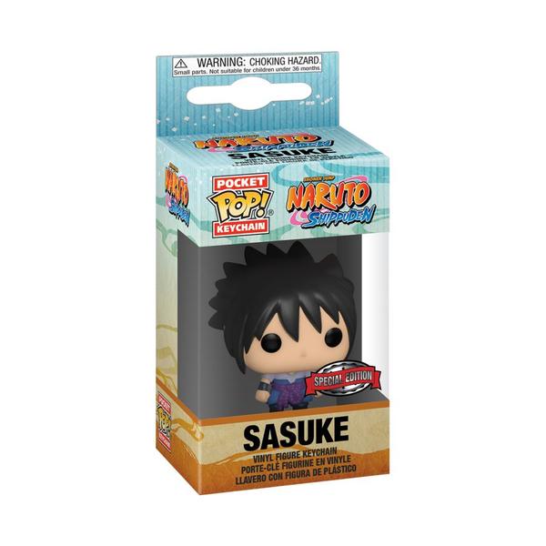 Naruto: Shippuden - Sasuke US Exclusive Pocket Pop! Vinyl Keychain - Gametraders Modbury Heights