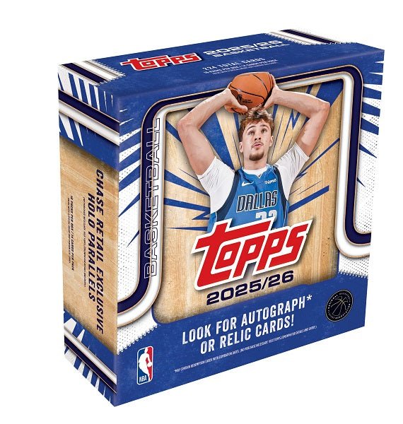 NBA 2025/26 Topps Basketball Mega Box - Gametraders Modbury Heights