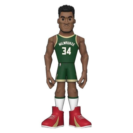 NBA: Bucks - Giannis US Exclusive 12" Vinyl Gold - Gametraders Modbury Heights