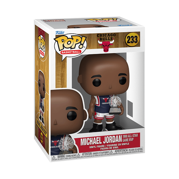NBA: Bulls - Michael Jordan (1998 ASG MVP) Pop! Vinyl - Gametraders Modbury Heights