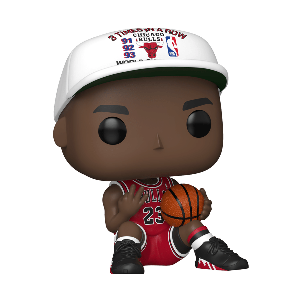 NBA: Bulls - Michael Jordan (3 in a Row) Pop! Vinyl - Gametraders Modbury Heights