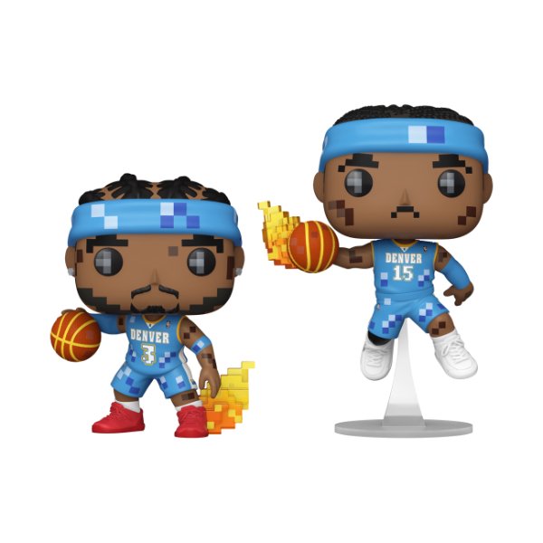 NBA JAM: Nuggets - Iverson/Anthony 8 - Bit Pop! Vinyl 2PK - Gametraders Modbury Heights