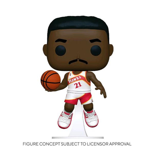 NBA: Legends - Dominique Wilkins Hawks Home Pop! Vinyl - Gametraders Modbury Heights