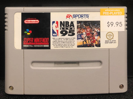 NBA Live 95 SNES Cartridge Only - Gametraders Modbury Heights
