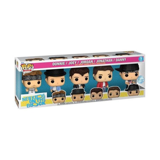 New Kids on the Block - Band 5 - Pack US Exclusive Pop! Vinyl - Gametraders Modbury Heights