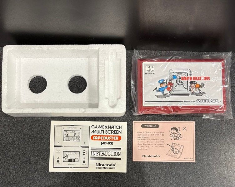 Nintendo Game & Watch Safe Buster JB - 63 - Gametraders Modbury Heights