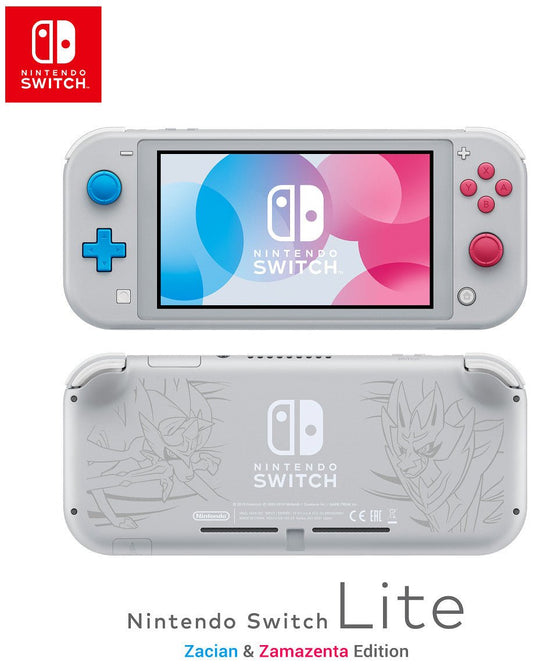 Nintendo Switch Lite Console: Zacian & Zamazenta Limited Edition - Gametraders Modbury Heights