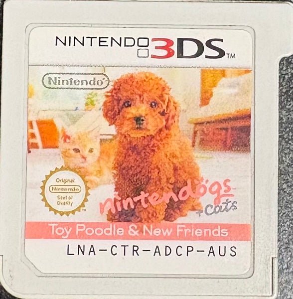 Nintendogs + Cats Toy Poodle & New Friends 3DS - Gametraders Modbury Heights