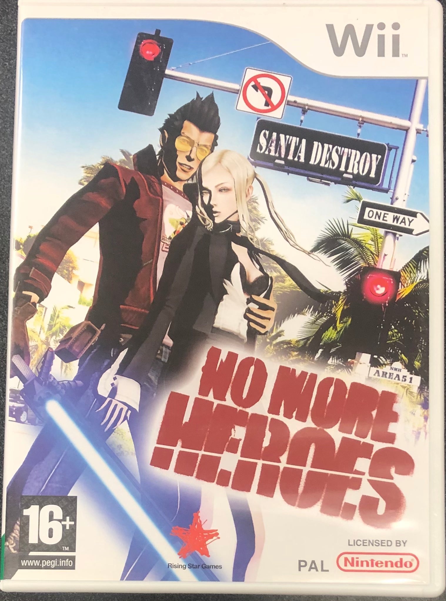 No More Heroes Wii (Pre - Played) - Gametraders Modbury Heights