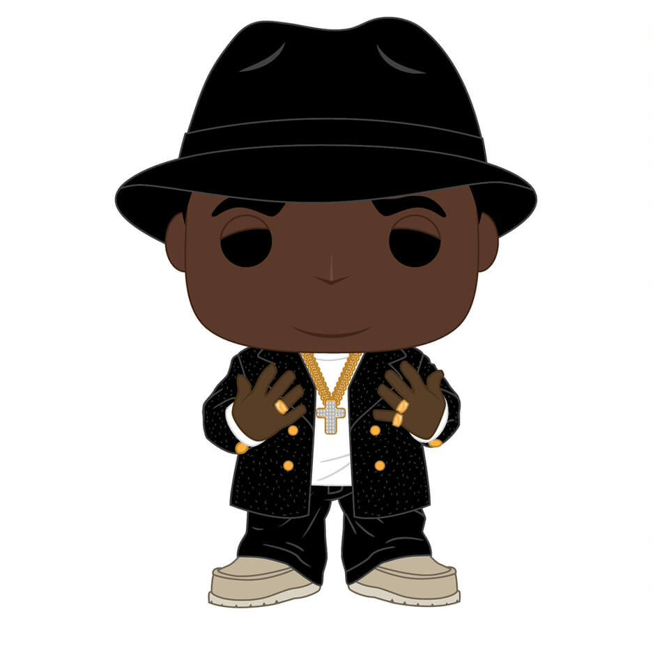 Notorious BIG - Notorious BIG Black Suit Fedora Pop! Vinyl - Gametraders Modbury Heights