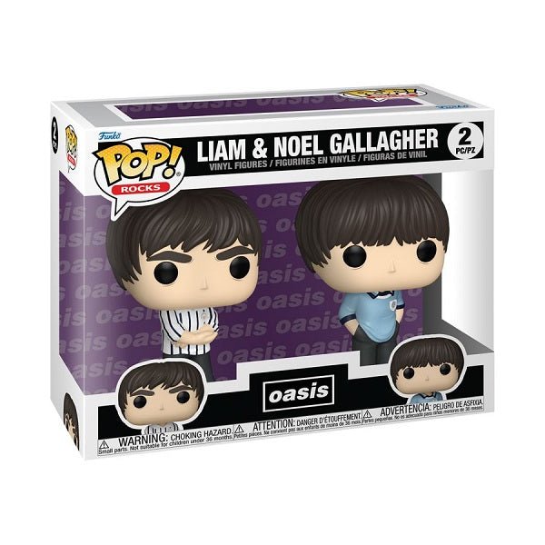 Oasis - Liam & Noel Gallagher Pop! Vinyl 2 Pack - Gametraders Modbury Heights