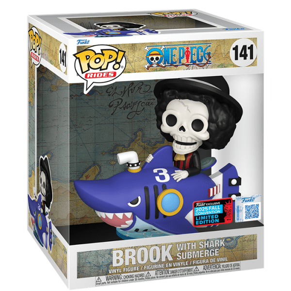 One Piece - Brook with Shark Submerge Pop! Rides - Gametraders Modbury Heights