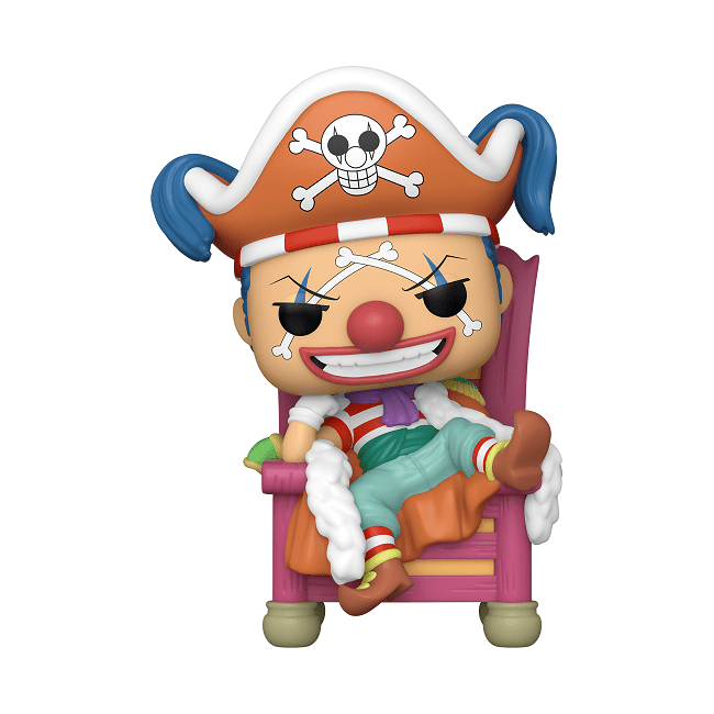 One Piece - Buggy on Throne DLX NY24 Pop! Vinyl - Gametraders Modbury Heights