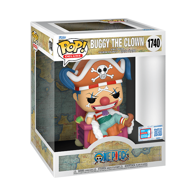 One Piece - Buggy on Throne DLX NY24 Pop! Vinyl - Gametraders Modbury Heights