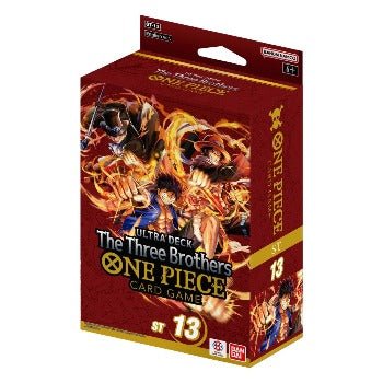 One Piece Card Game The Three Brothers Ultra Deck Display [ST - 13] - Gametraders Modbury Heights