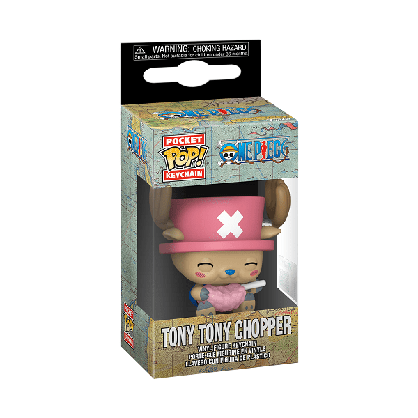 One Piece - Chopper w/Cotton Candy Pop! Keychain - Gametraders Modbury Heights
