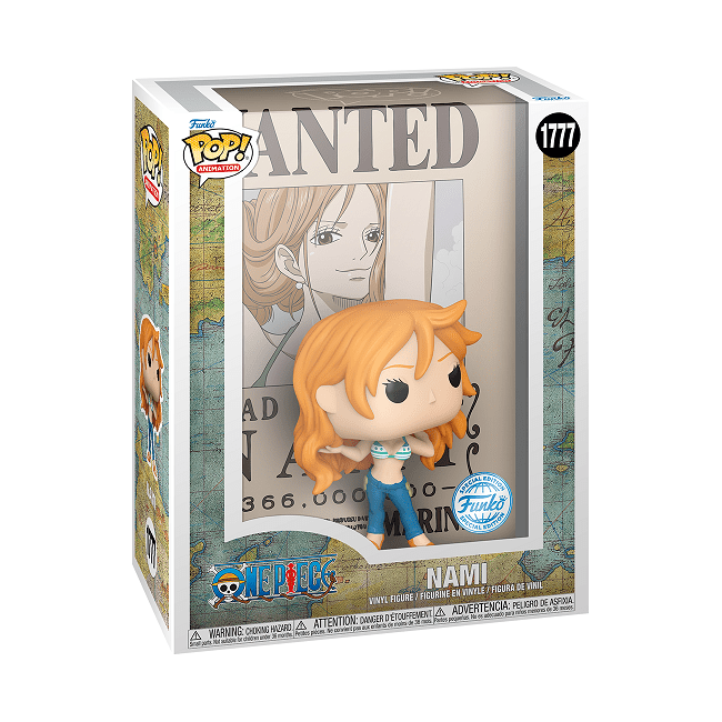 One Piece - Nami Wanted Pop! Vinyl Cover - Gametraders Modbury Heights