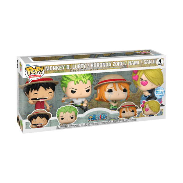 One Piece - Refresh Pop! Vinyl 4PK - Gametraders Modbury Heights