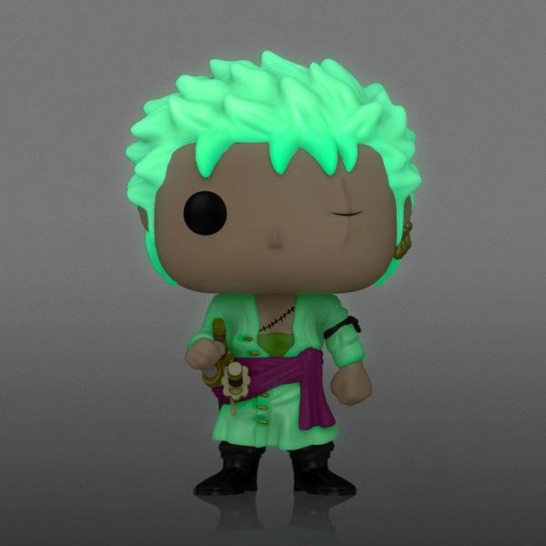 One Piece - Roronoa Zoro US Exclusive Glow Pop! Vinyl - Gametraders Modbury Heights