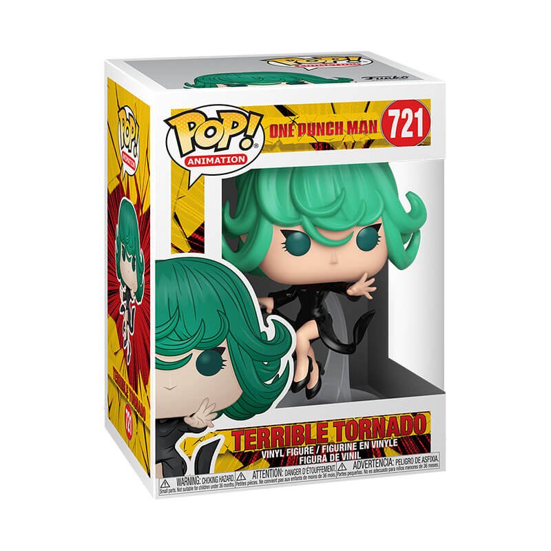 One Punch Man - Flying Tornado Pop! Vinyl - Gametraders Modbury Heights