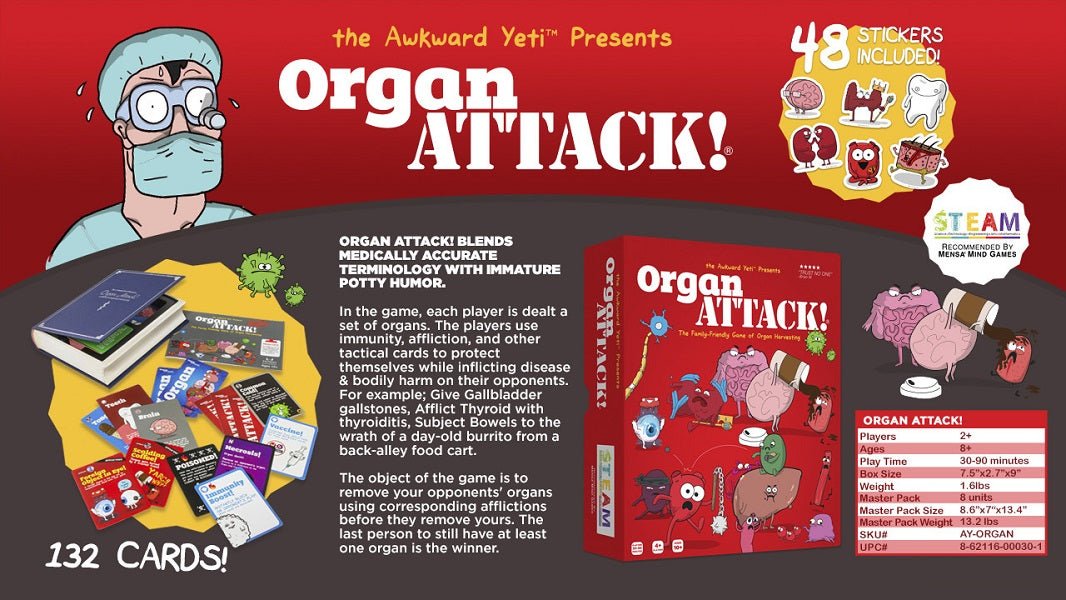 Organ ATTACK! New Edition - Gametraders Modbury Heights