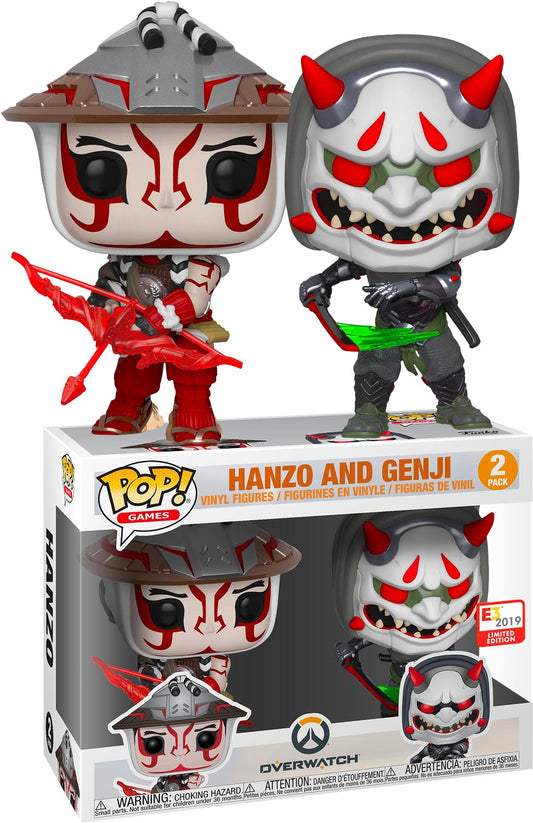 Overwatch - Hanzo & Genji E3 2019 Exclusive Pop! Vinyl 2pk - Gametraders Modbury Heights