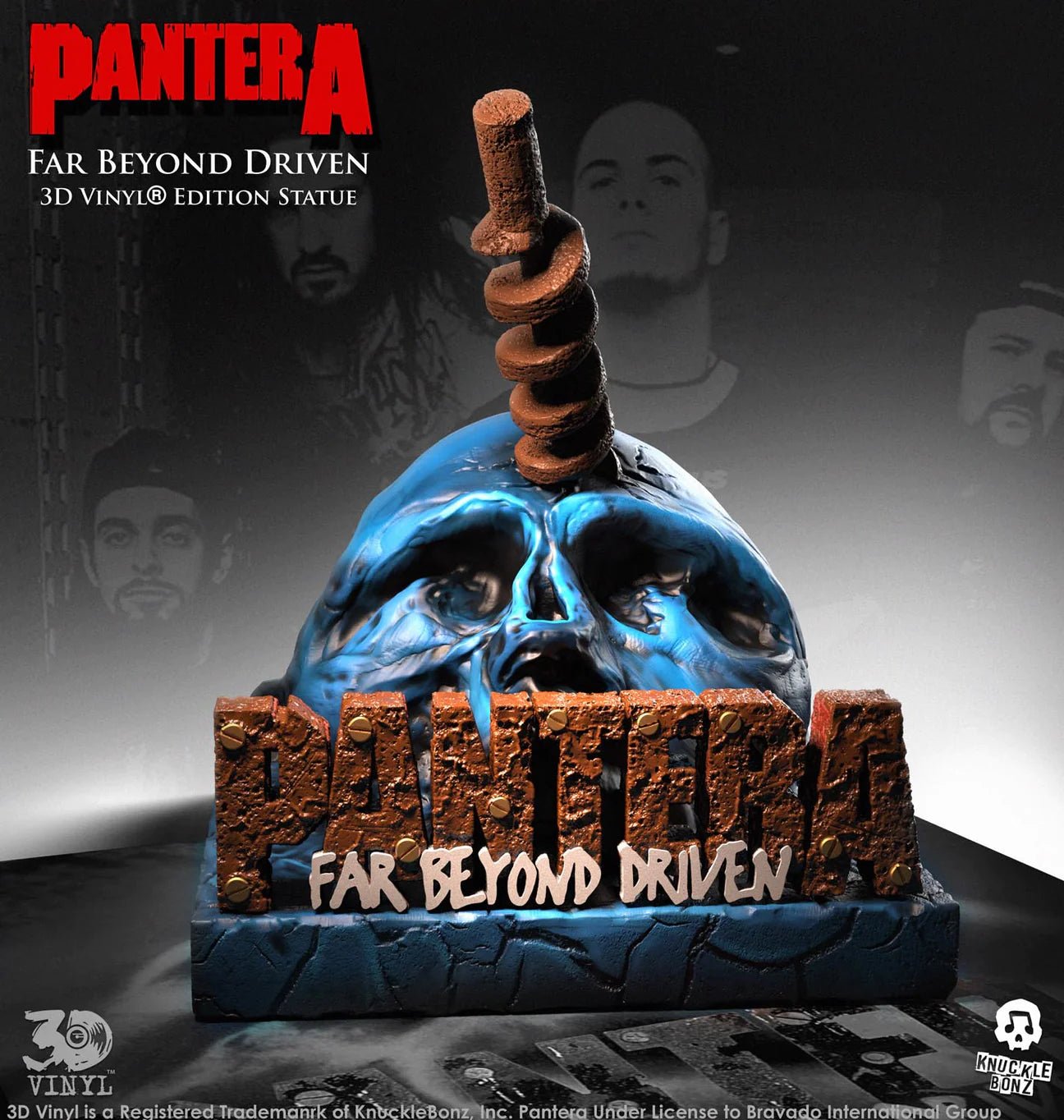 Pantera - Far Beyond Driven KnuckleBonz 3D Vinyl Statue - Gametraders Modbury Heights