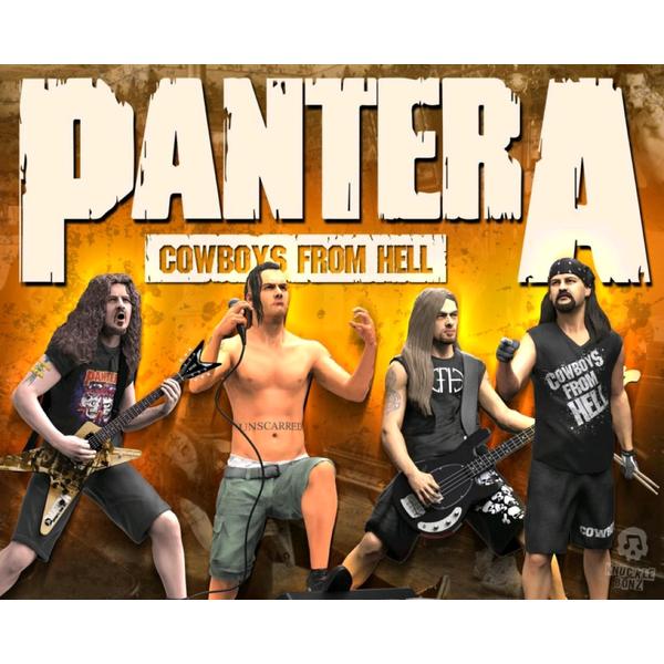 Pantera - Set of 4 Rock Iconz Statues - Gametraders Modbury Heights