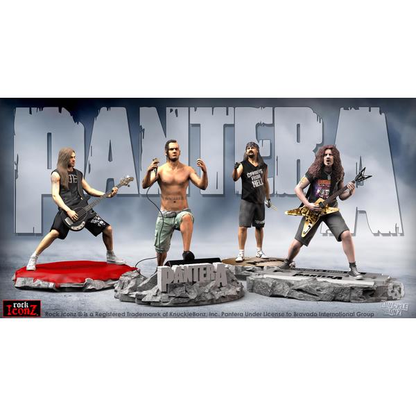 Pantera - Set of 4 Rock Iconz Statues - Gametraders Modbury Heights