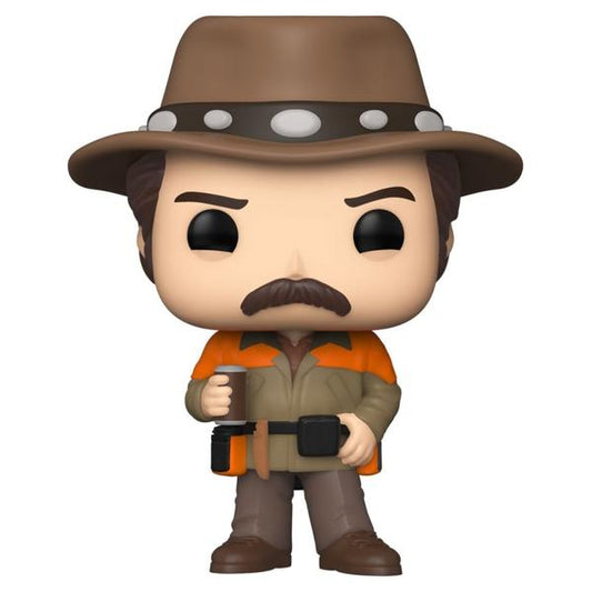 Parks and Recreation - Hunter Ron Pop! Vinyl - Gametraders Modbury Heights