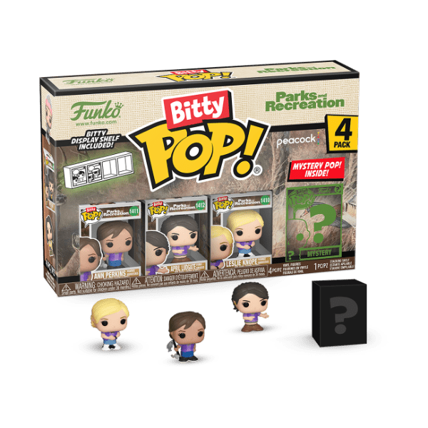 Parks & Recreation - Goddess Bitty Pop! 4 - Pack - Gametraders Modbury Heights