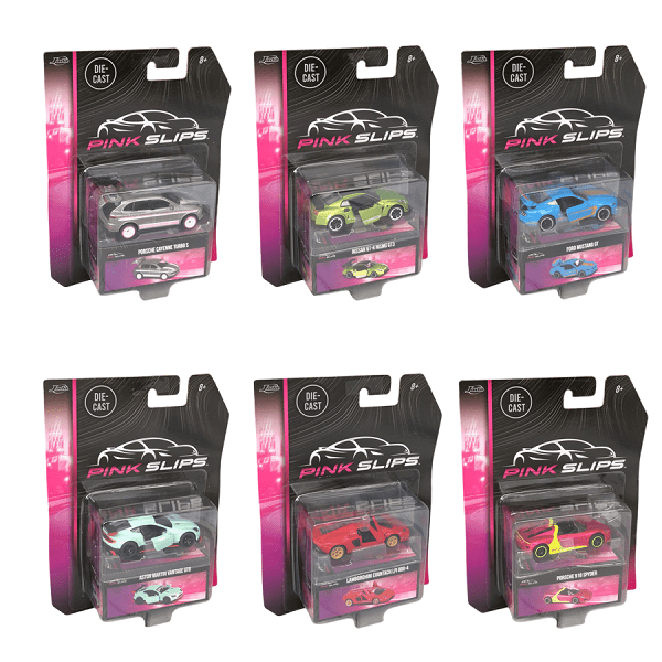 Pink Slips - 1:64 Diecast Vehicle Assortment 4 - Gametraders Modbury Heights