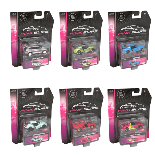 Pink Slips - 1:64 Diecast Vehicle Assortment 4 - Gametraders Modbury Heights
