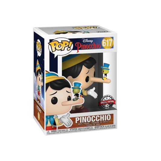 Pinocchio - Pinocchio with Jiminy Cricket US Exclusive Pop! Vinyl - Gametraders Modbury Heights