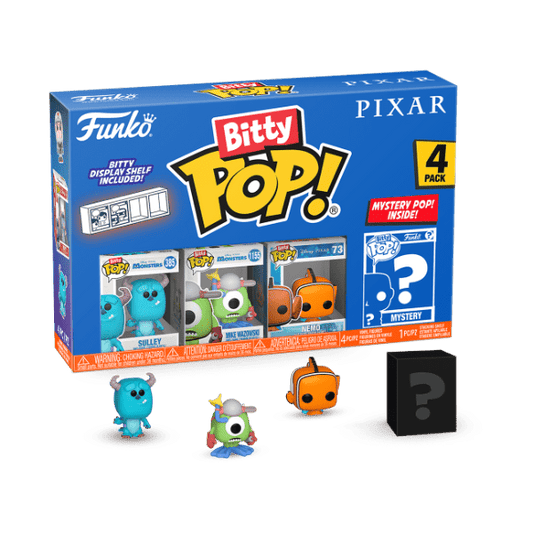 Pixar - Monsters Inc. Bitty Pop! Vinyl 4PK - Gametraders Modbury Heights