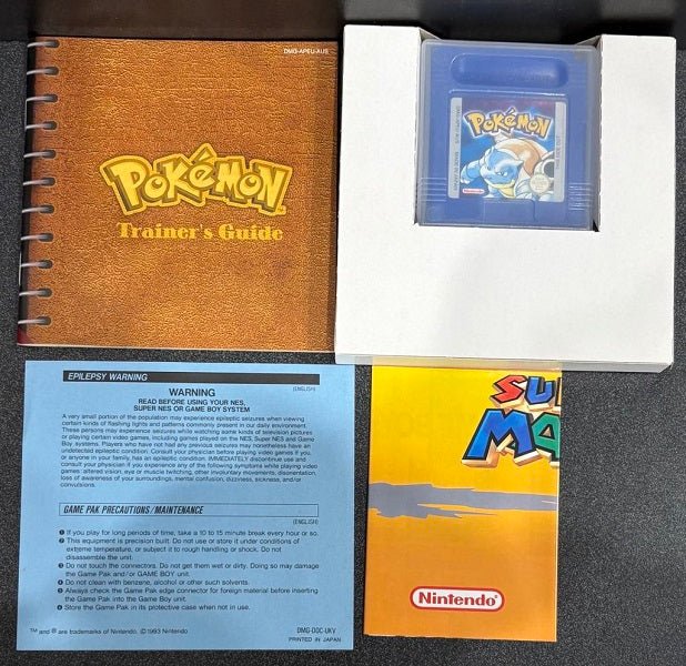 Pokemon Blue Gameboy - Gametraders Modbury Heights