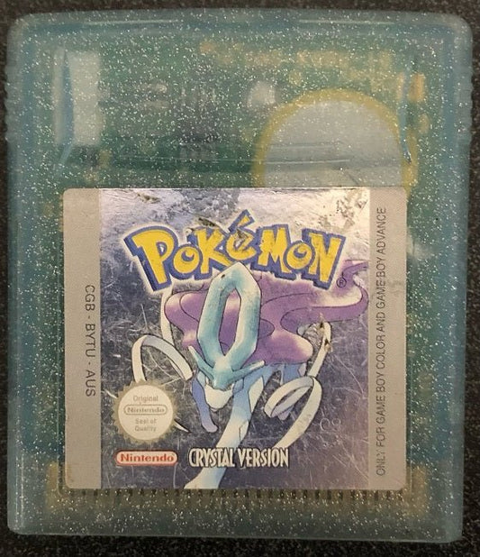 Pokemon Crystal Gameboy Color Cartridge Only *New Battery* - Gametraders Modbury Heights