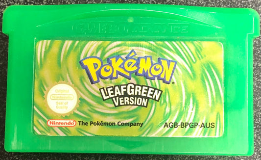 Pokemon Leaf Green Gameboy Advance Cartridge Only - Gametraders Modbury Heights