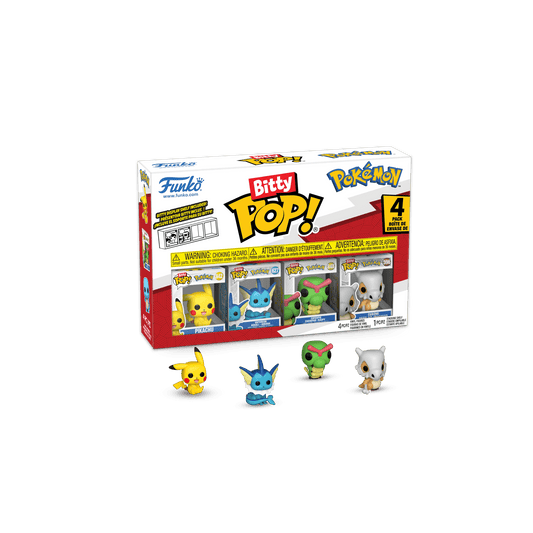 Pokemon - Pikachu Bitty Pop! Vinyl 4PK - Gametraders Modbury Heights