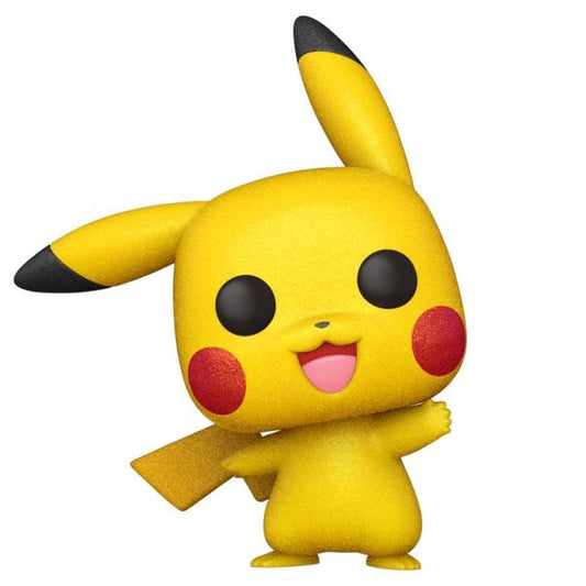 Pokemon - Pikachu Waving Diamond Glitter US Exclusive Pop! Vinyl - Gametraders Modbury Heights