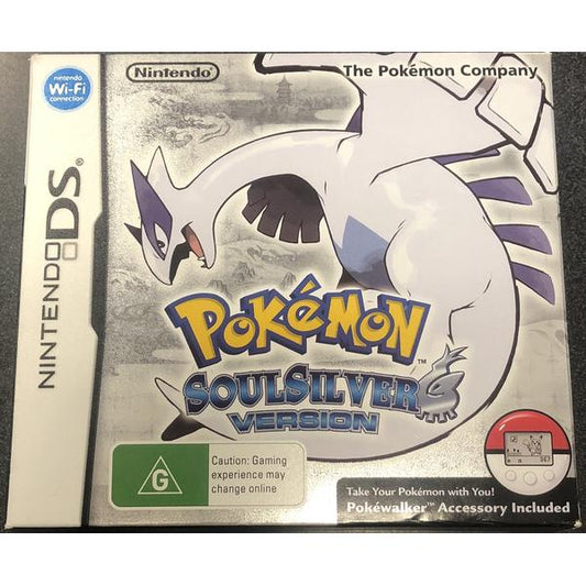 Pokemon Soul Silver Version DS Complete (Pre - Played) - Gametraders Modbury Heights