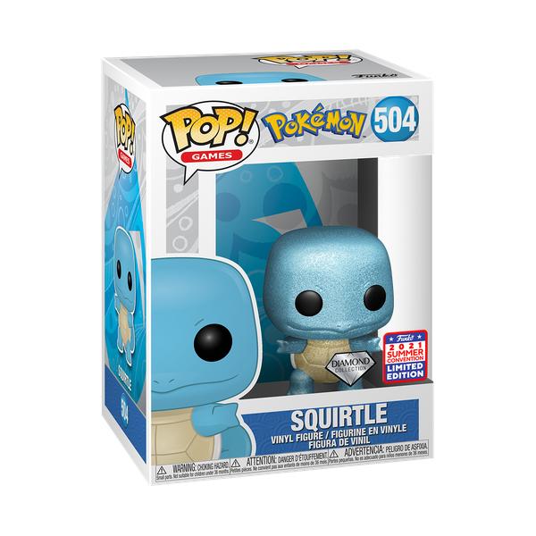 Pokemon - Squirtle Diamond Glitter Pop! Vinyl SD21 - Gametraders Modbury Heights