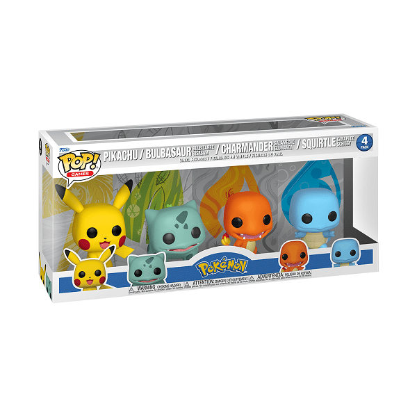 Pokemon - Starters Pop! Vinyl 4PK - Gametraders Modbury Heights