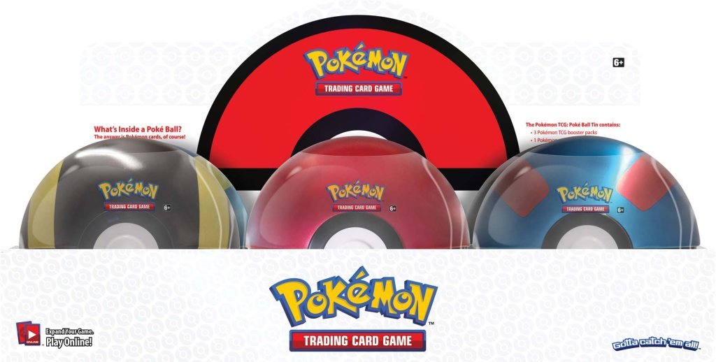 Pokemon TCG: Best of Pokeball Tin - Gametraders Modbury Heights