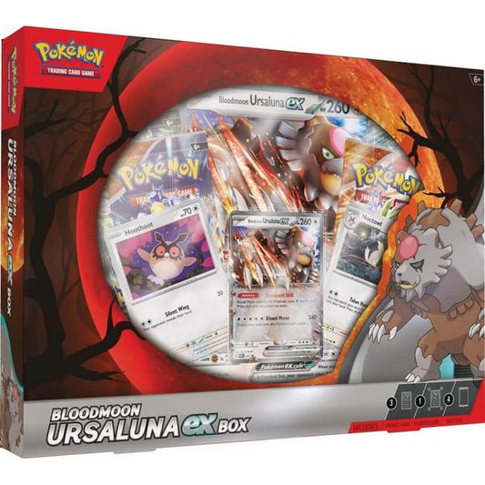 Pokemon - TCG - Bloodmoon Ursaluna ex Box - Gametraders Modbury Heights